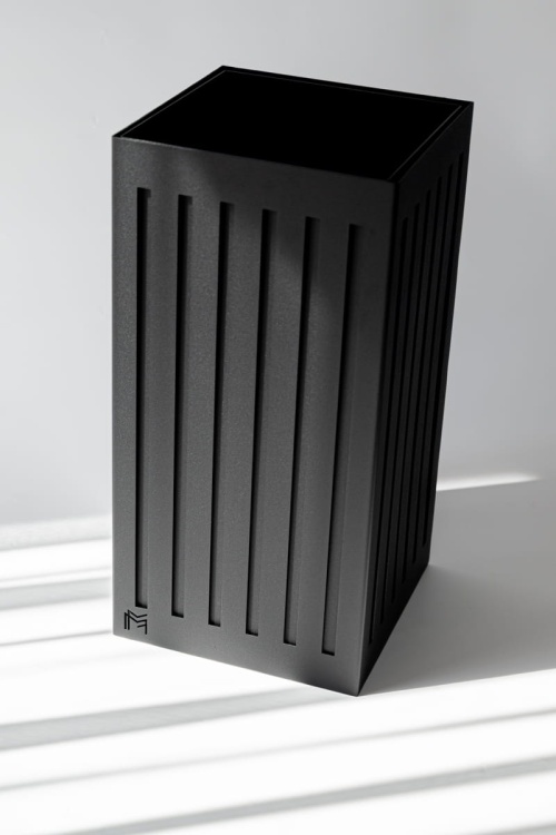 donica aluminiowa verti metal-mat studio