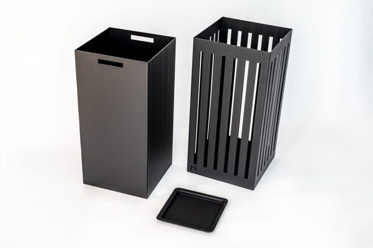 wysoka donica aluminiowa verti