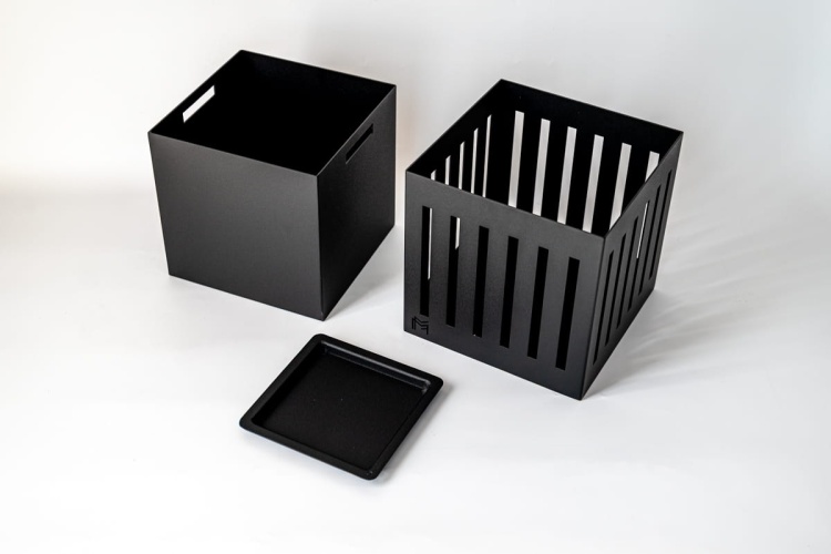 lamelowa donica metalowa brevi ral