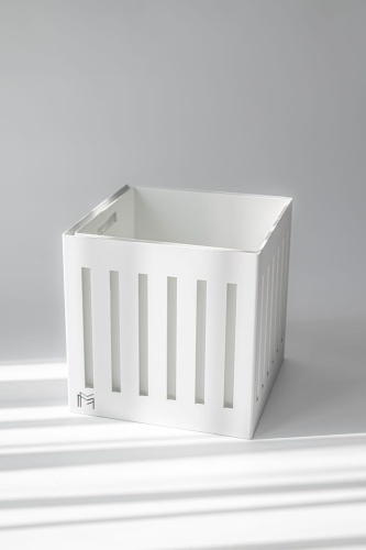 donica aluminiowa brevi metal-mat studio