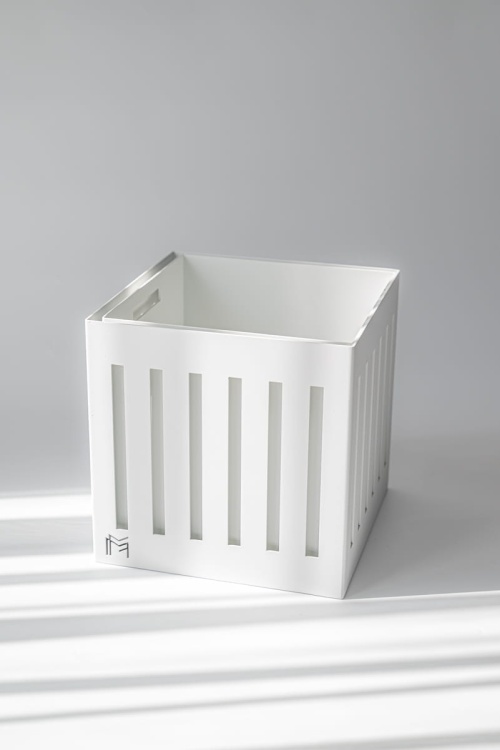 donica aluminiowa brevi metal-mat studio