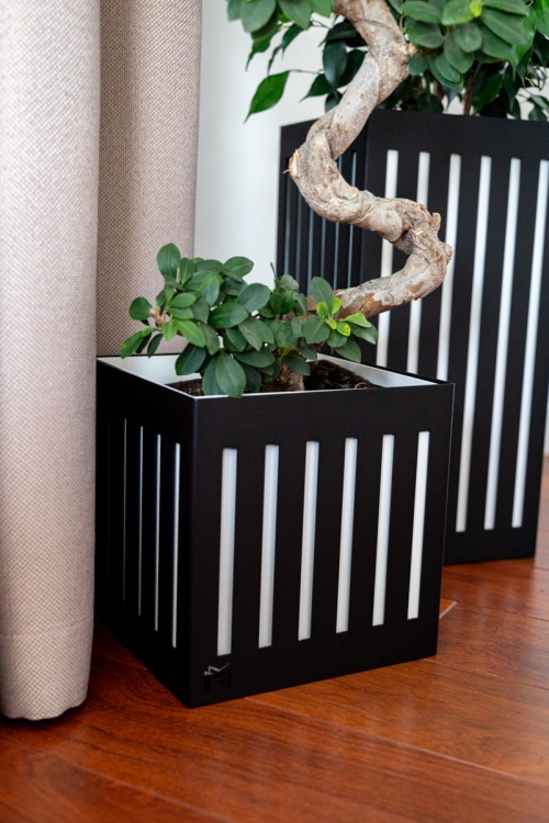 wewnetrzna donica metalowa brevi ral