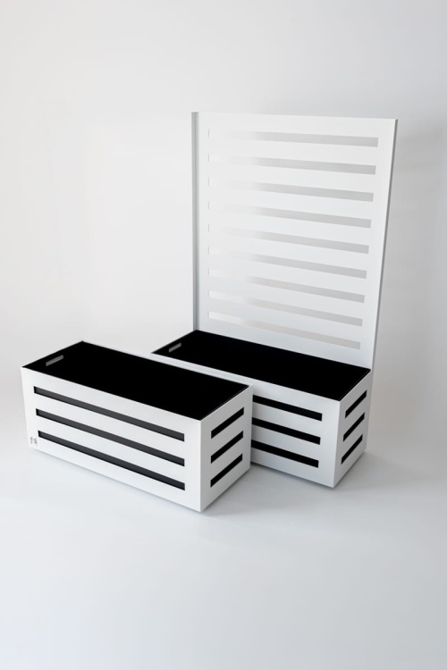 donica aluminiowa lumo kolekcja aura