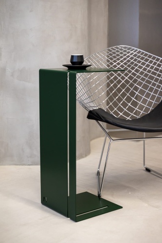 stolik boczny linea side metal-mat studio