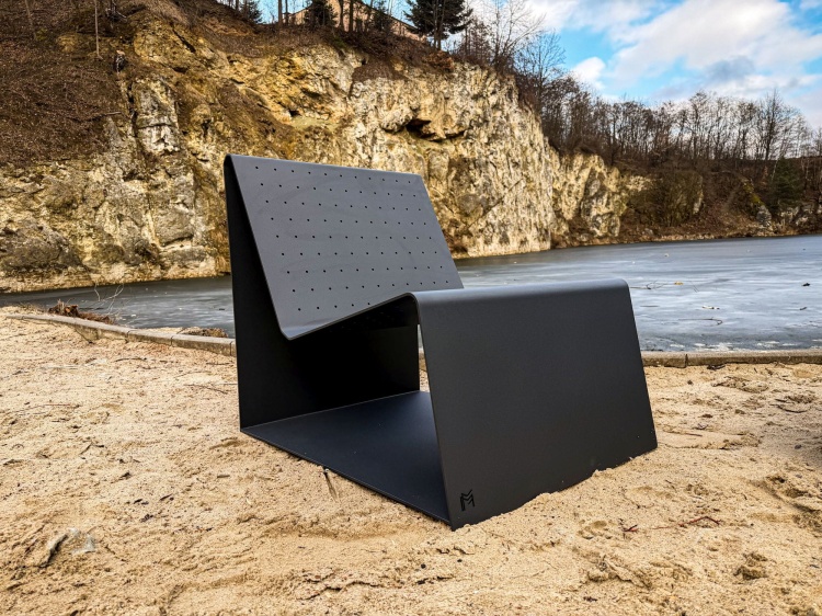 Fotel MONO aluminiowy odporny na warunki atmosferyczne