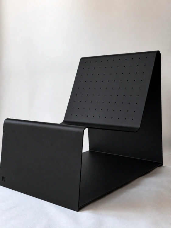 Fotel MONO – RAL 9005 czarny