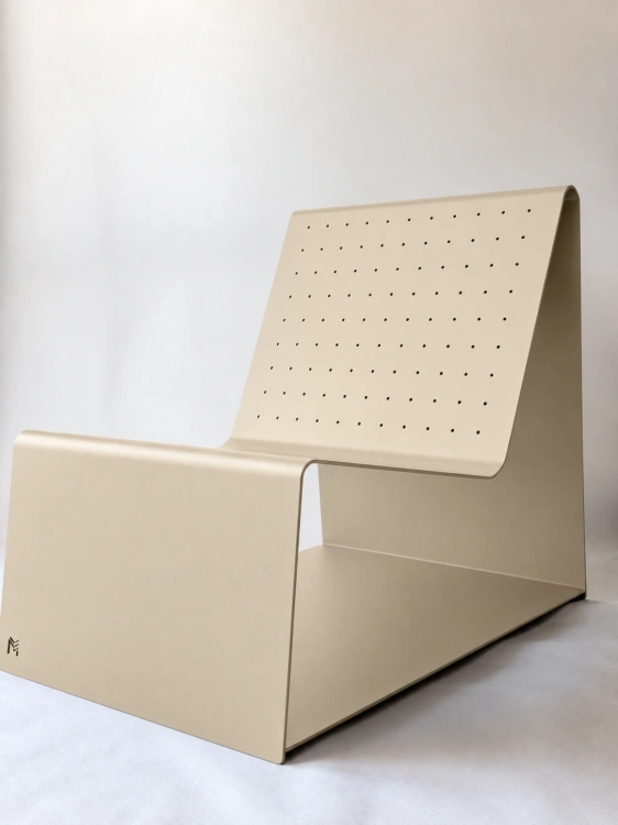 Fotel MONO – RAL 1015 kremowo-beżowy