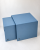 Stoliki CUBO w kolorze RAL 5024 - niebieski pastelowy