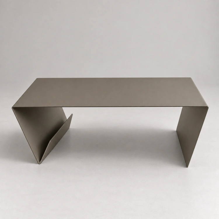 FOLD LOW stolik kawowy – beżowoszary RAL 7006